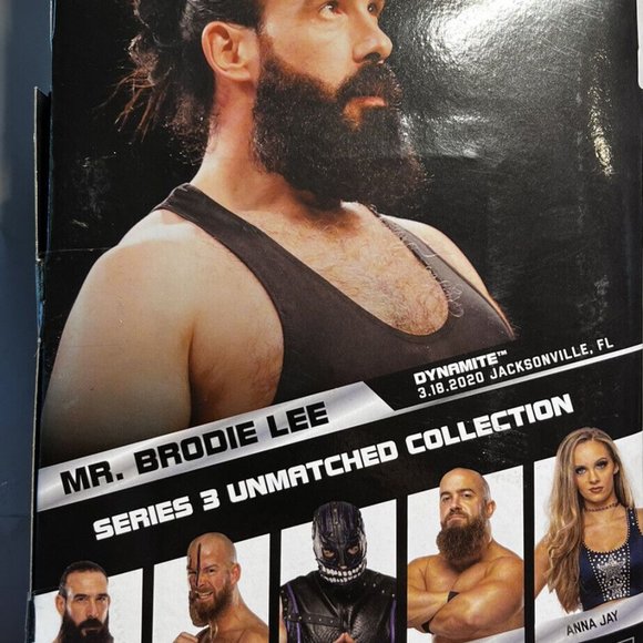 AEW Unmatched Series 3 MR. BRODIE LEE Dark Order - 1 OF 3000 Chase w/ UD Cards!! - Picture 3 of 4
